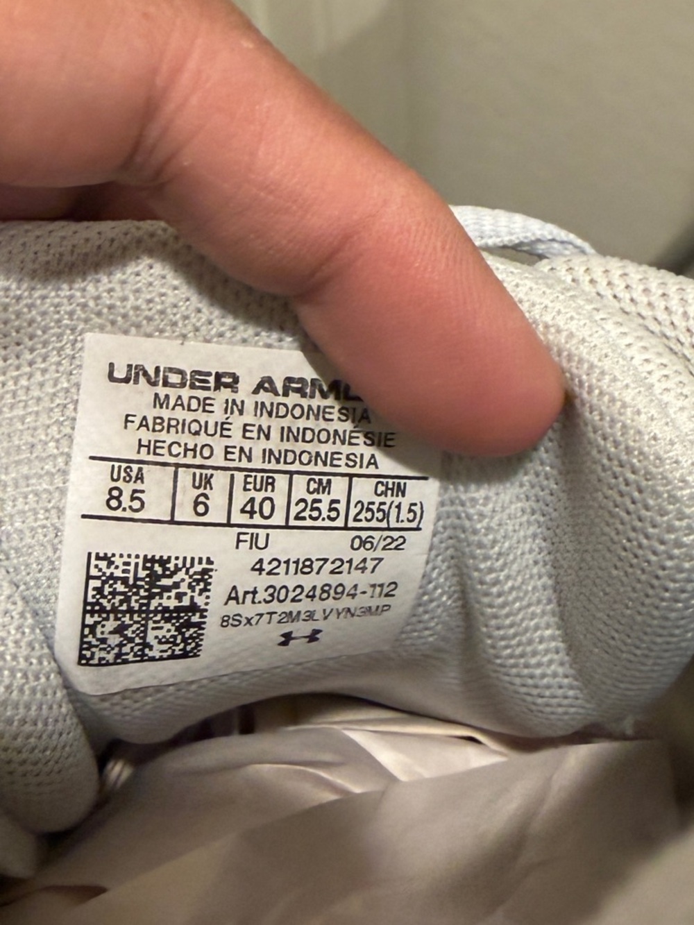 Under Armour US Womens Size 8.5 Charged Surge 4 Running Shoes - Picture 2 of 7